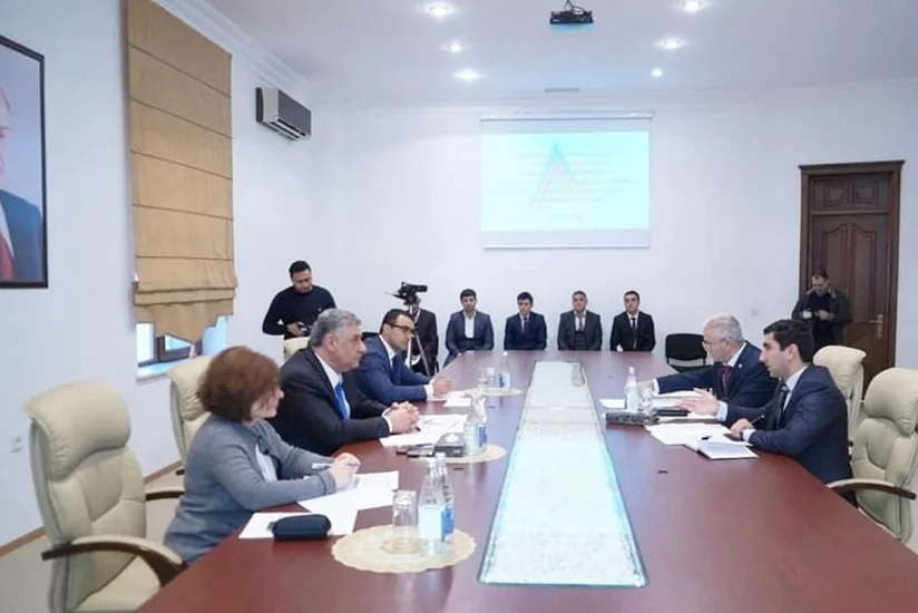 Azad Rəhimov Göyçayda vətəndaşları qəbul edib