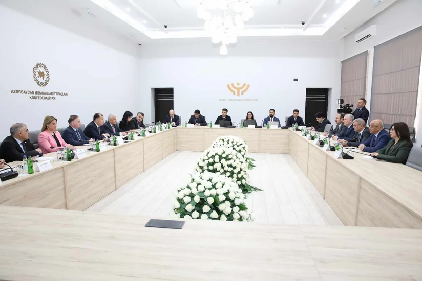 Azərbaycan Həmkarlar İttifaqları Konfederasiyasında deputatlarla görüş olub