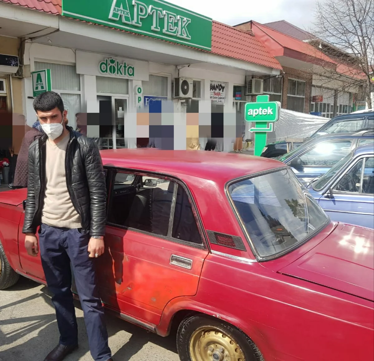 Qaxda yaşadığı ünvanı tərk edən koronavirus xəstəsi saxlanıldı