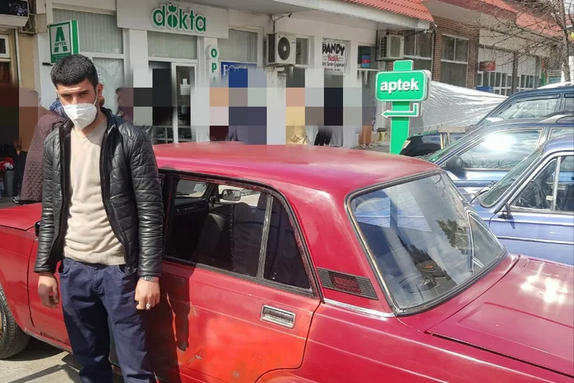 Qaxda yaşadığı ünvanı tərk edən koronavirus xəstəsi saxlanıldı