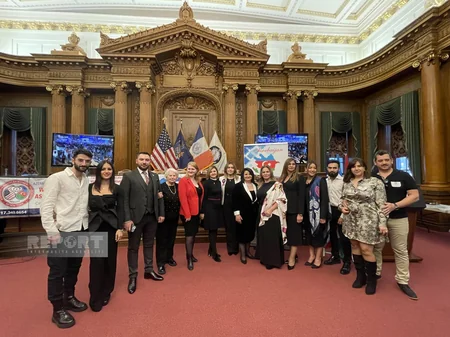 Borough president of Brooklyn signs Declaration on Victory Day of Azerbaijan
