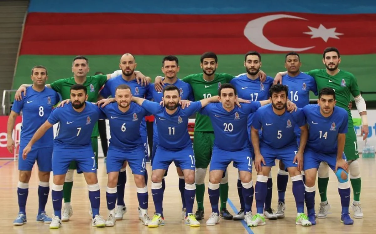 Azərbaycanın futzal yığması Qazaxıstana uduzub