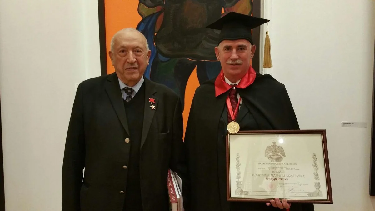 Teymur Rzayev Rusiya Rəssamlıq Akademiyasının fəxri akademiki seçilib