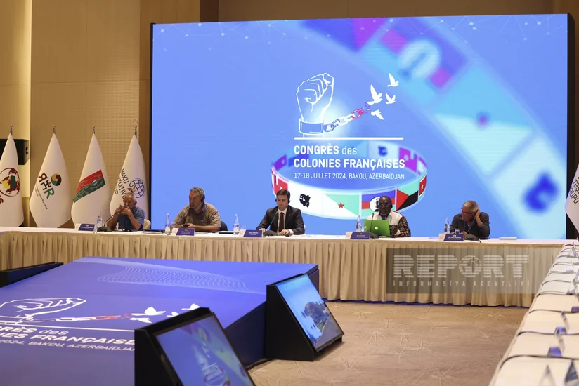 Fransa müstəmləkəçiliyindən əziyyət çəkən adaların siyasi partiyalarının Bakıda Birinci qurultayı keçirilir