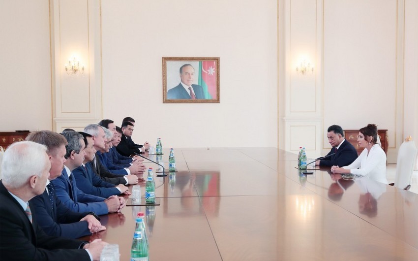 Birinci vitse-prezident Mehriban Əliyeva MDB ölkələrinin Daxili İşlər Nazirləri Şurası iclasının iştirakçıları ilə görüşüb - YENİLƏNİB