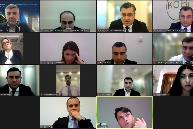 Azərbaycanlı sahibkarlar üçün BMT-nin Qlobal Sazişinə dair təqdimat keçirilib