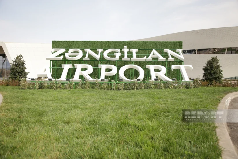 Zəngilan aeroportunda ilk dəfə “ASAN Viza” sistemi vasitəsilə xidmət göstərilib