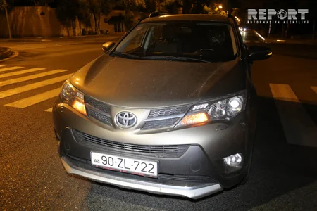 Bakıda yol qəzasına baxan sürücü özü qəza törədib, 1 nəfər yaralanıb - FOTO - VİDEO - YENİLƏNİB