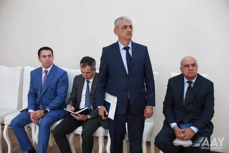 Saleh Məmmədov Masallıda vətəndaşları qəbul edib