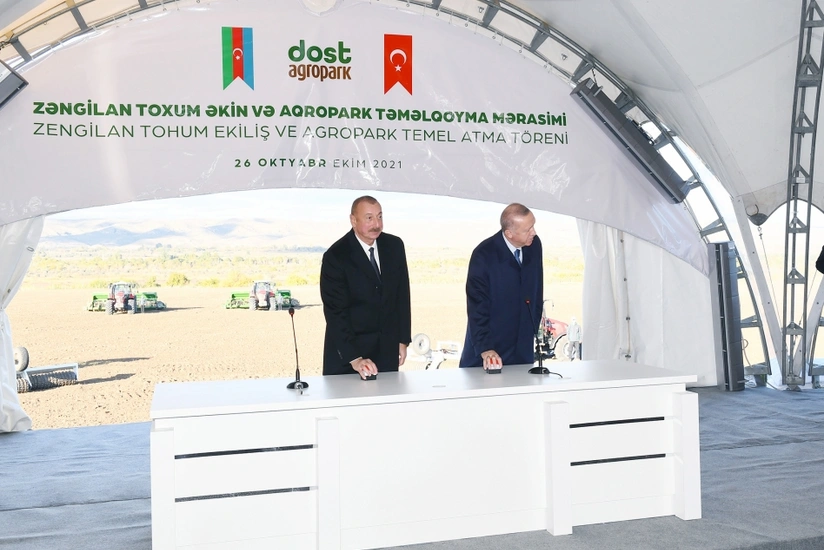 Dost Aqropark Azərbaycan və Türkiyənin qida təhlükəsizliyinə töhfə verəcək