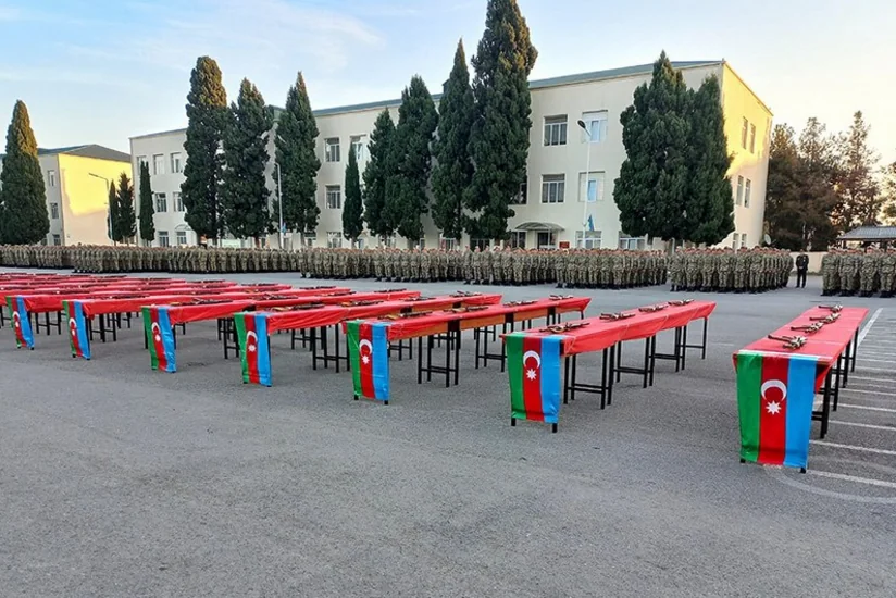 Azərbaycan Ordusunda andiçmə mərasimləri virusa yoluxmaya görə qapalı keçiriləcək