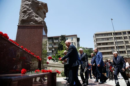 Mikayıl Müşfiqin xatirəsi yad edilib