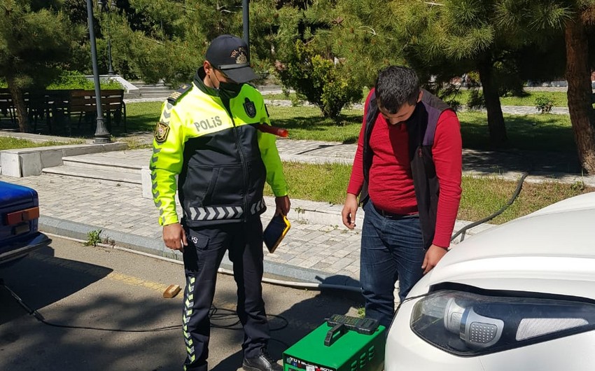 Daşkəsəndə 15 sürücü inzibati məsuliyyətə cəlb edilib