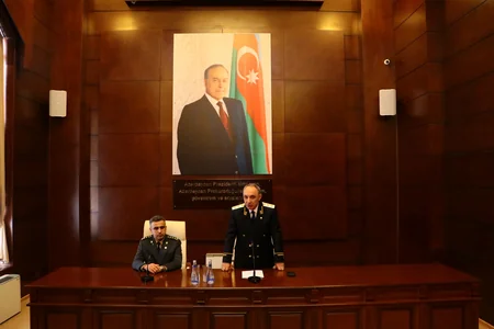 Azərbaycanın yeni Hərbi prokuroru kollektivə təqdim olunub