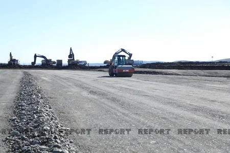 Xarabalıqda inşa edilən nəhəng hava limanı - VİDEOREPORTAJ