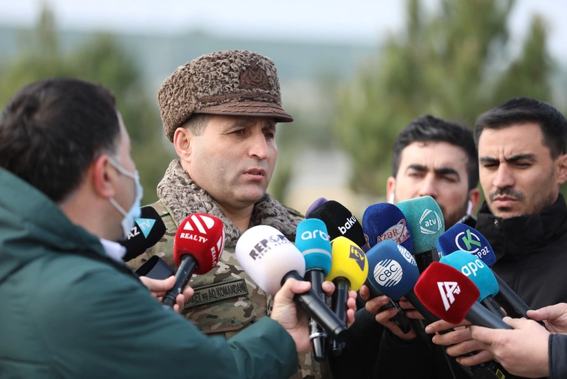 Komandan: Düşməni Xankəndindən Şuşa istiqamətində “zapravka” deyilən ərazidə darmadağın etdik