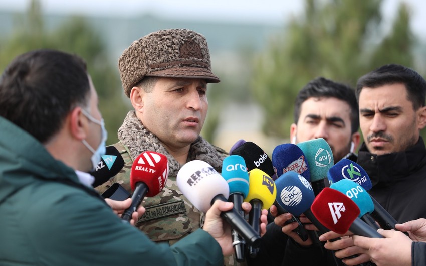Komandan: Düşməni Xankəndindən Şuşa istiqamətində “zapravka” deyilən ərazidə darmadağın etdik 