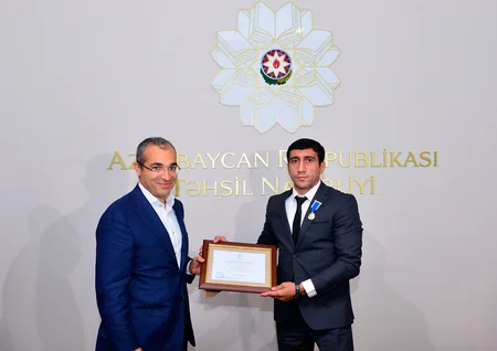 Mikayıl Cabbarov “Rio-2016”da medal qazanmış idmançılarla görüşüb