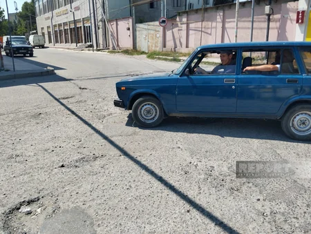 Sakinlər üçün keçilməz olan mərkəzi küçələr, təmirə ayrılacaq vəsait gözləntisi - Xaçmazdan REPORTAJ