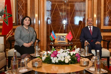 Sahibə Qafarova Mərakeş Parlamentinin Müşavirlər Palatasının sədri ilə azad edilmiş ərazilərin bərpasından danışıb