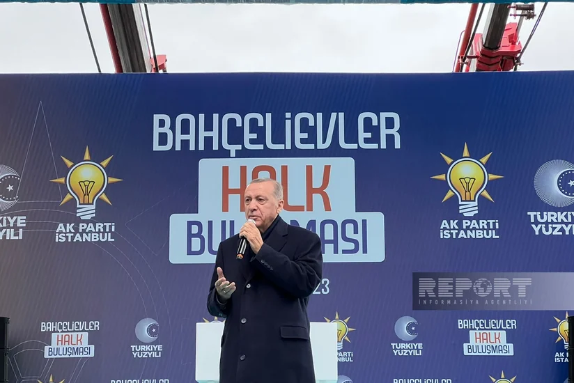 Ərdoğan: “Xalqımın terror təşkilatlarından mədət umanlara həddini bildirmək ən böyük haqqıdır”