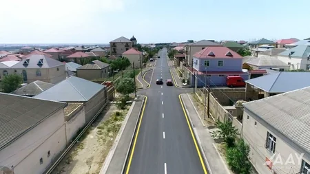 Yeni Suraxanı qəsəbəsində mərkəzi küçənin təmiri yekunlaşıb
