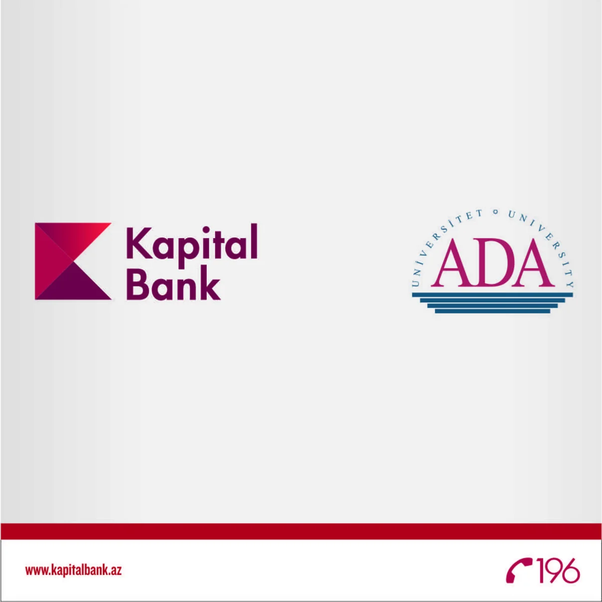 Kapital Bank ilə ADA Universiteti arasında memorandum imzalanıb