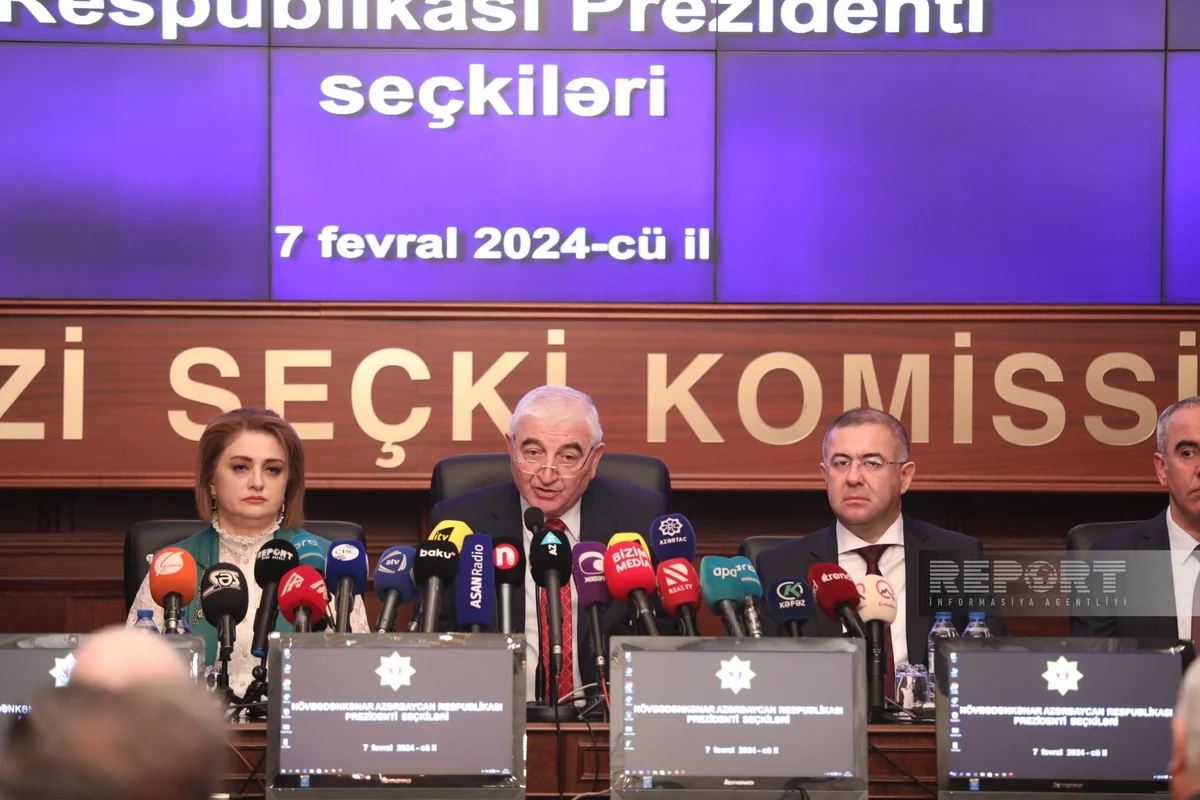 Mazahir Panahov announces time for preliminary results of elections