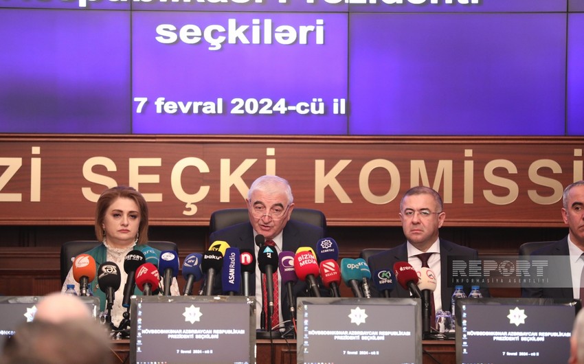Mazahir Panahov announces time for preliminary results of elections