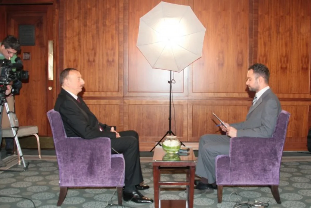 Prezident İlham Əliyev Macarıstan Milli Televiziyasına müsahibə verib