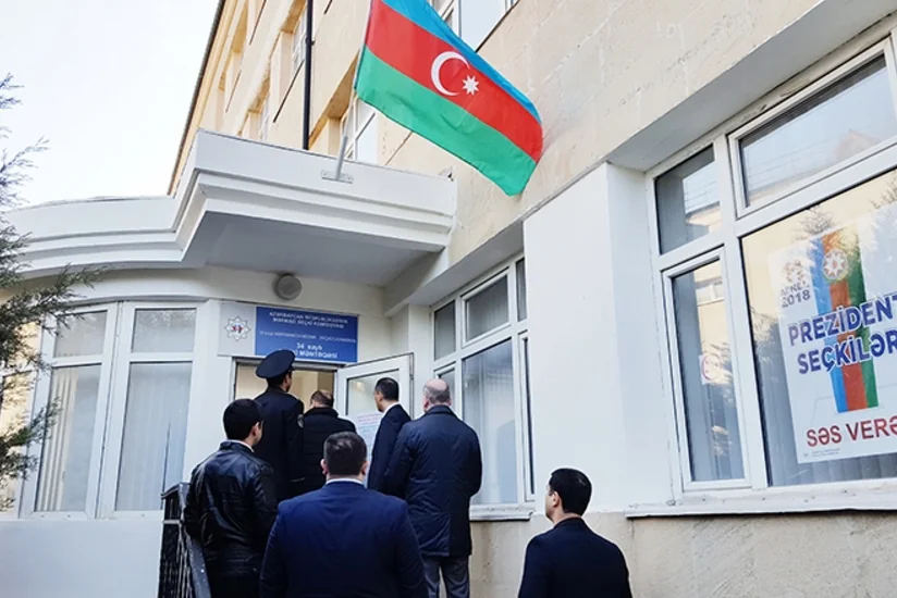 DTX-nin hərbi qulluqçuları Prezident seçkilərində fəal iştirak edirlər