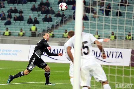 Futbol üzrə Azərbaycan milli komandası Belarusa məğlub olub - FOTOREPORTAJ