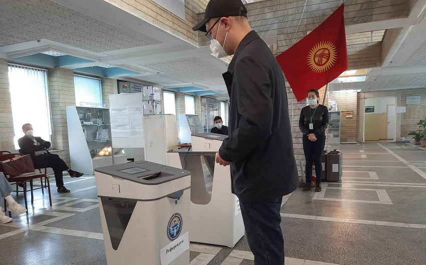 Qırğızıstandakı seçkilərlə bağlı ilkin seçici fəallığı açıqlandı