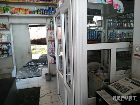 Qaxda mağazadan 10 min manatdan çox pul oğurlanıb - FOTO