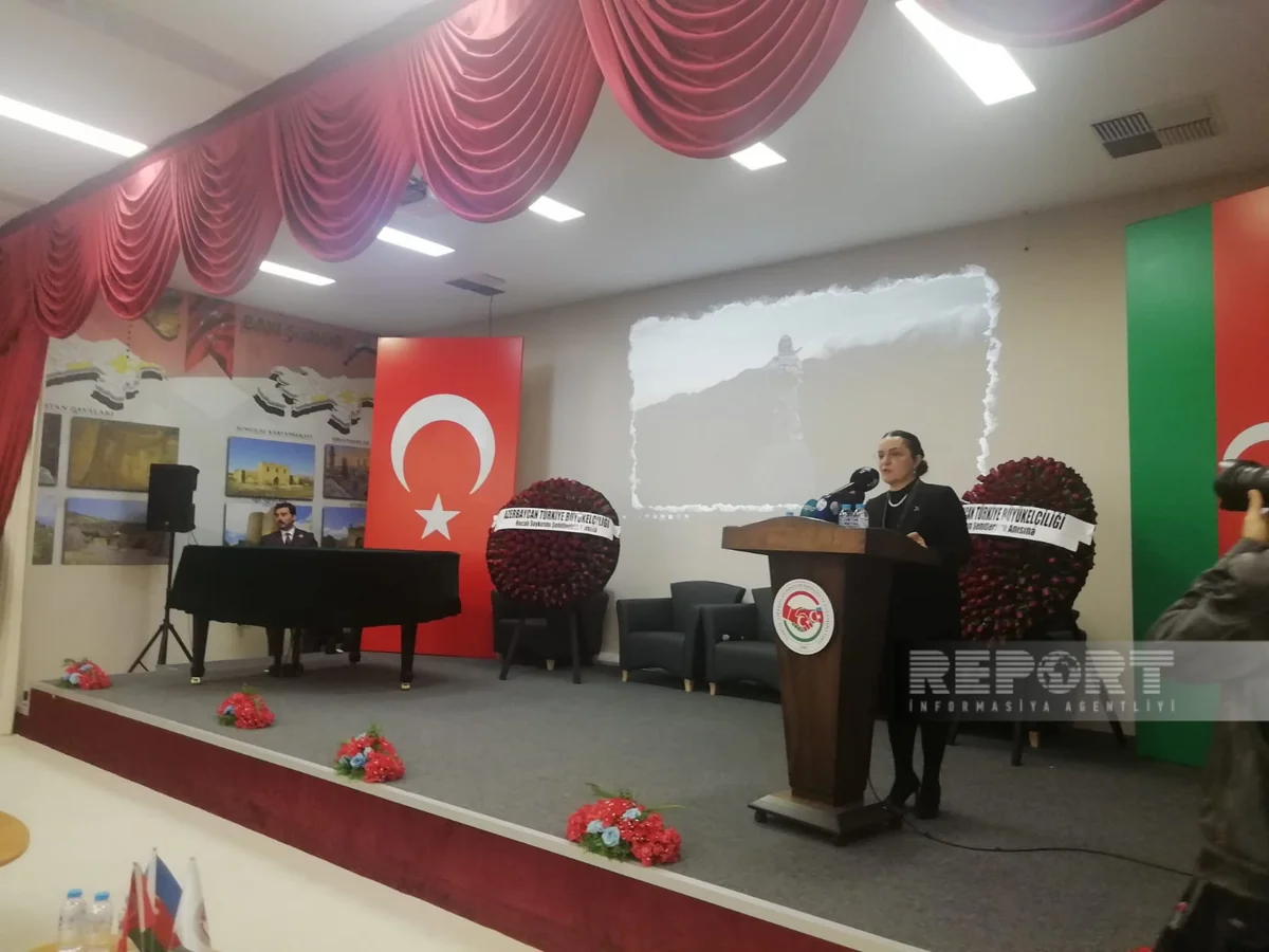 Ankarada “Kədərdə, qədərdə çiyin, çiyinə” adlı anım tədbiri keçirilib 