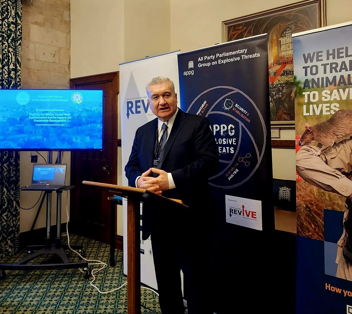 UK Parliament hosts event on landmine threat Azerbaijan faces