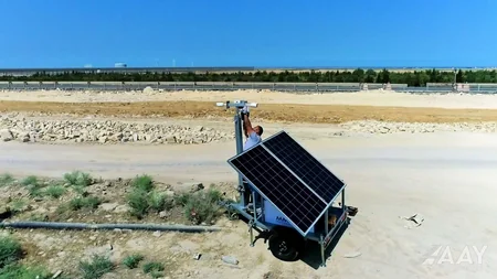 Füzuli-Şuşa və Füzuli-Ağdam avtomobil yollarında Mobil Müşahidə Sistemləri quraşdırılıb