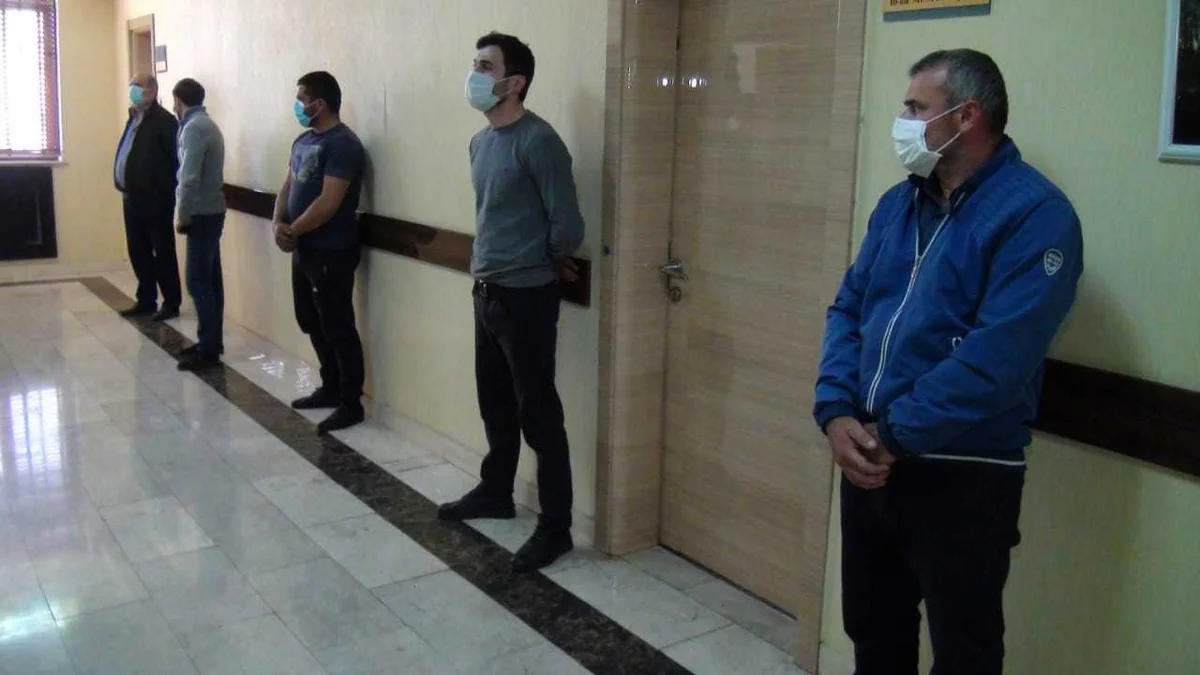 Zaqatalada karantini pozan 5 nəfər cərimələndi