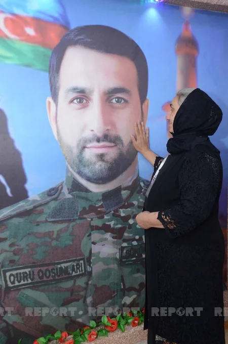 Şabranda Vətən müharibəsi şəhidinin barelyefi qoyulub   