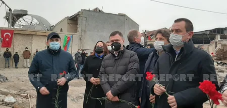 İtaliyalı diplomatlar Gəncəyə səfər edib