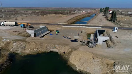 Yenikənd-Biləsuvar avtomobil yolu yenidən qurulur