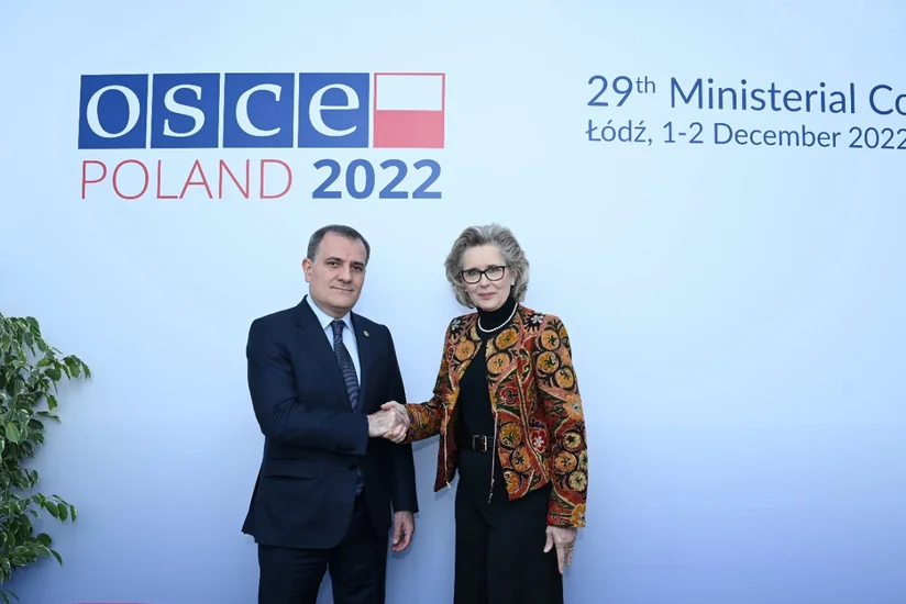 Azerbaijani FM informs OSCE PA President about relations with Armenia 