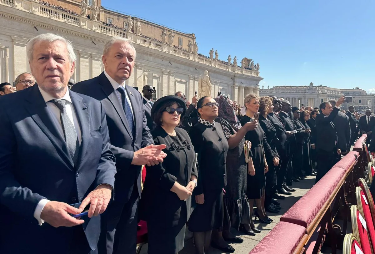 Speaker of Azerbaijani Parliament attends Pope Francis' funeral