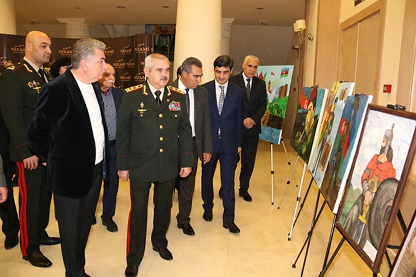 “Cümhuriyyət 100 il” mövzusunda rəsm müsabiqəsinin qalibləri mükafatlandırılıb