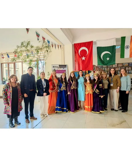 Leyla Əliyeva  Oxbridge Baku Akademiyasında olub