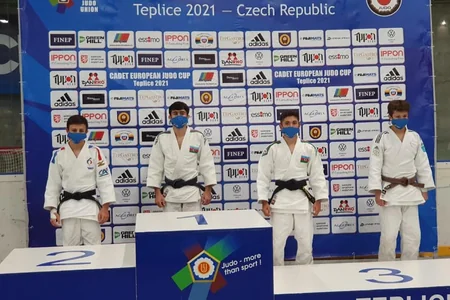 4 медали от азербайджанских дзюдоистов на Кубке Европы