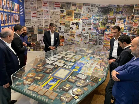 Qarabağ APOEL-in muzeyini ziyarət edən ilk xarici klub olub