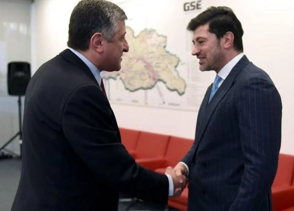 Azərbaycan səfiri Gürcüstan baş nazirinin müavini, energetika naziri Kaxa Kaladze ilə görüşüb