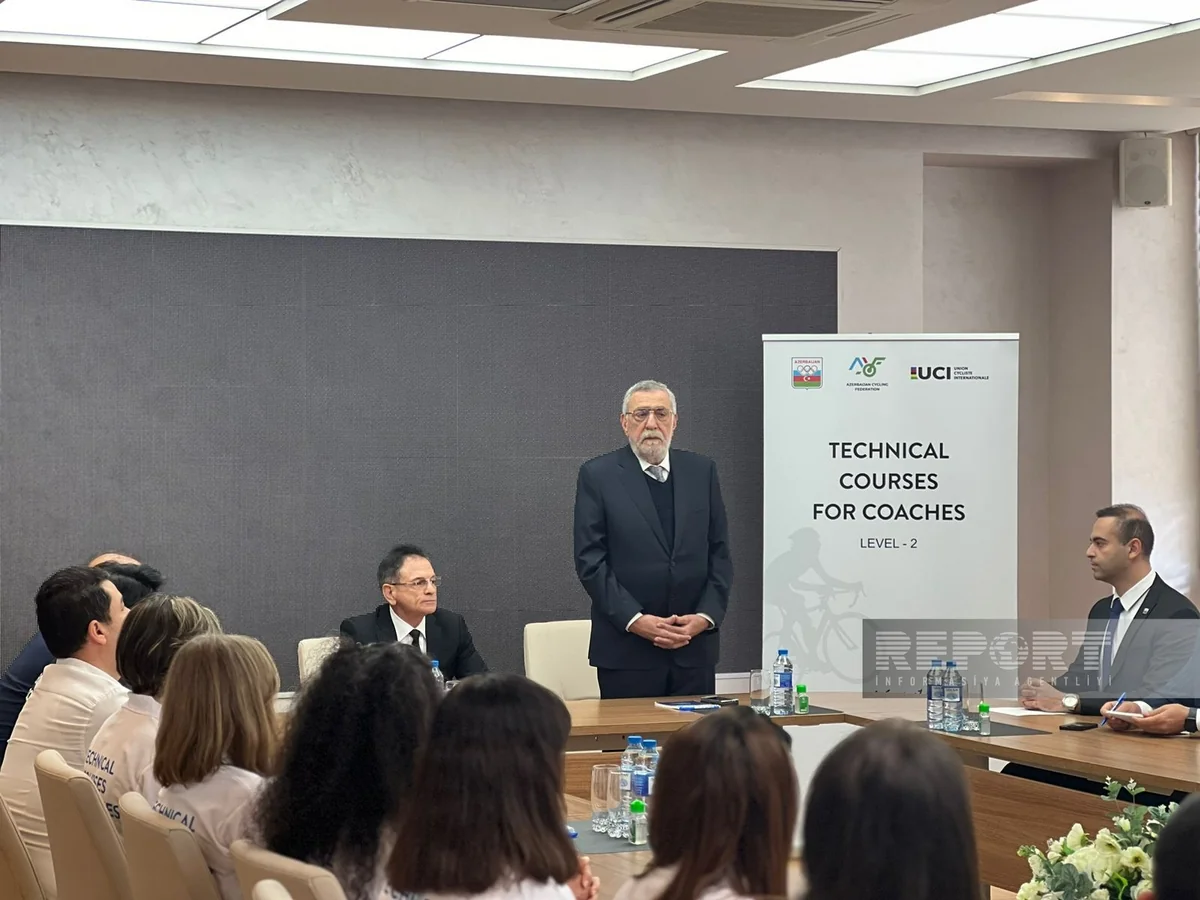 Velosiped məşqçiləri üçün texniki kurslar keçirilib