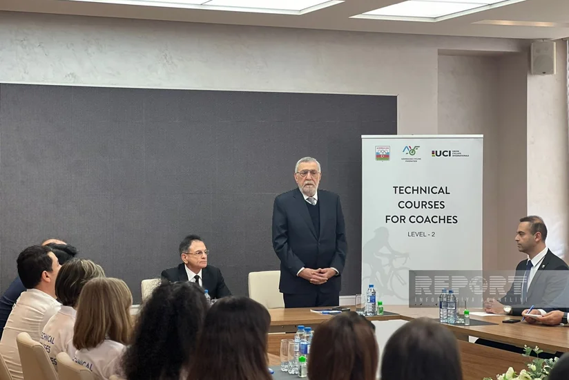 Velosiped məşqçiləri üçün texniki kurslar keçirilib